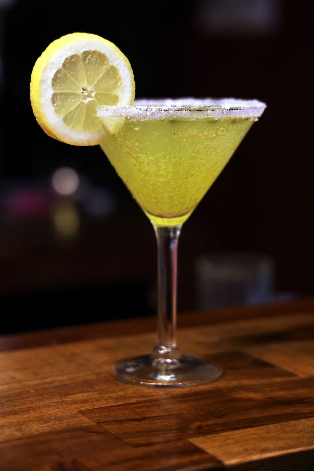 Lemon Drop Martini cocktail