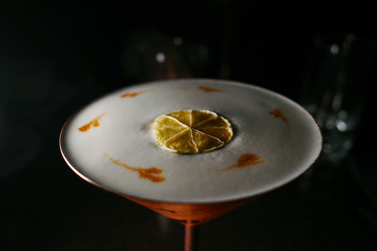 Pisco Sour cocktail