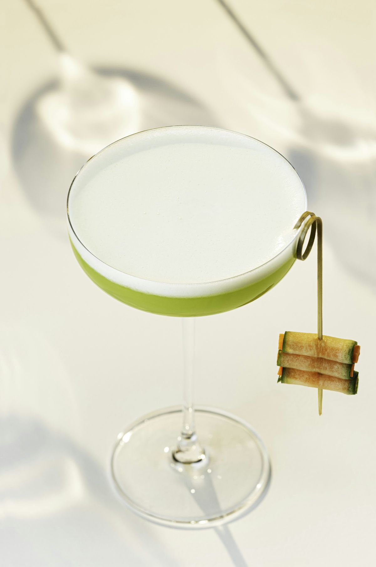 Pistachio Martini cocktail