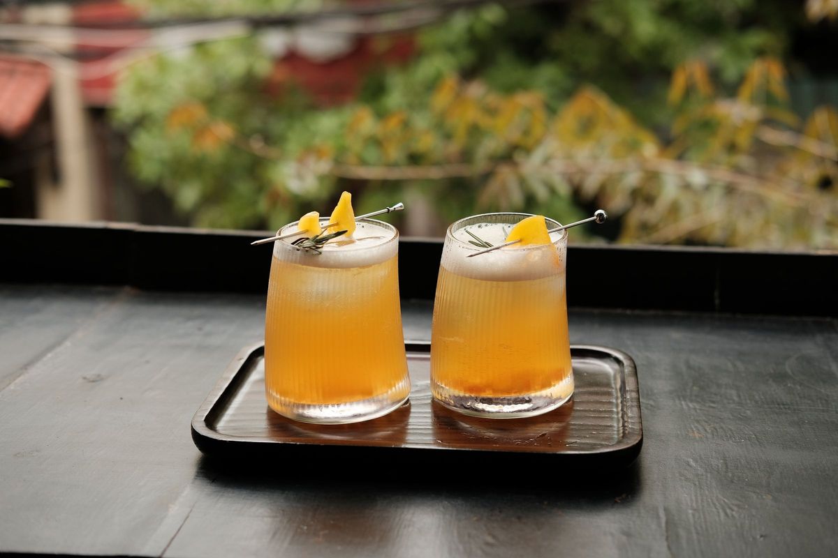 Rye Tai cocktail