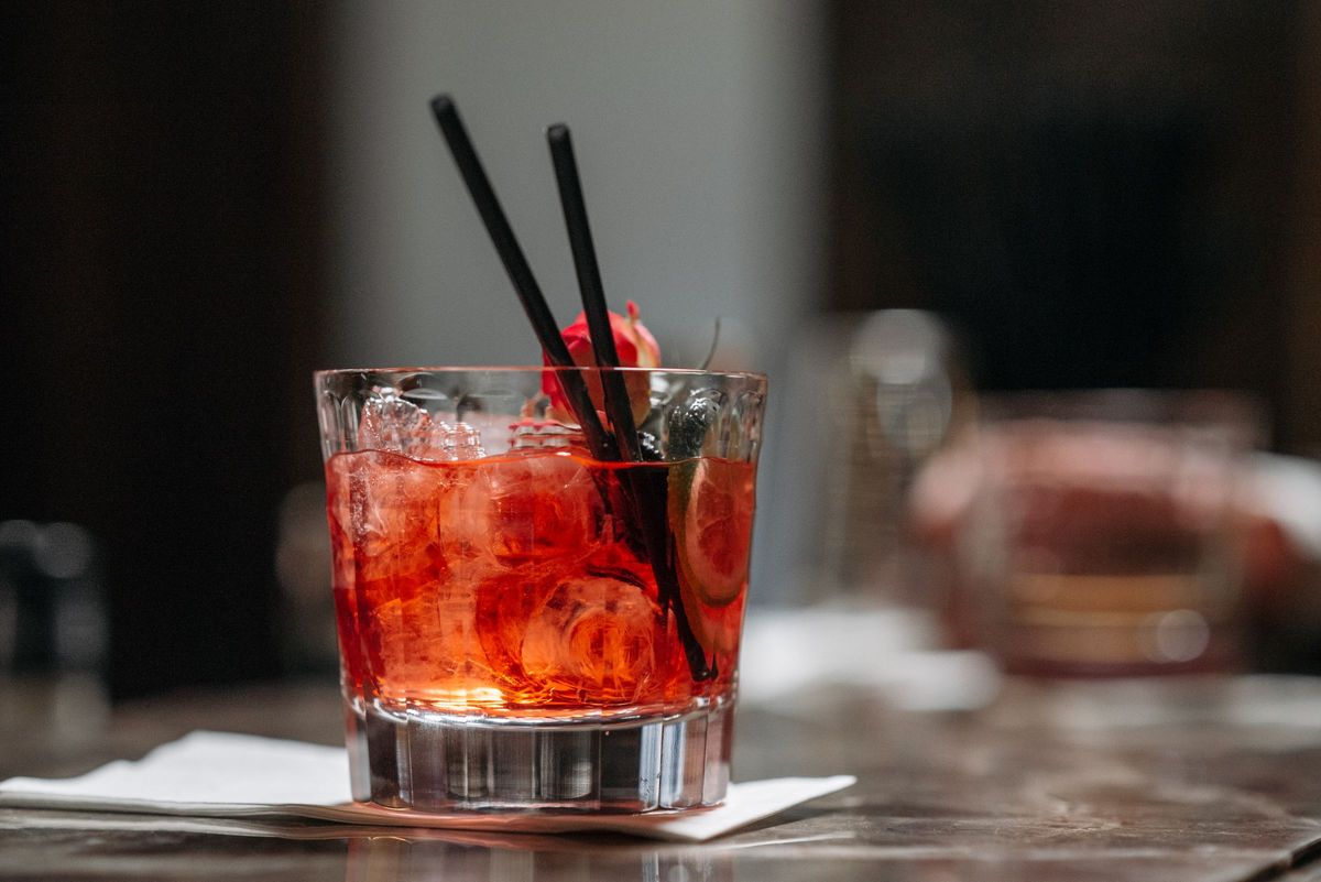 Three of Strong cocktail